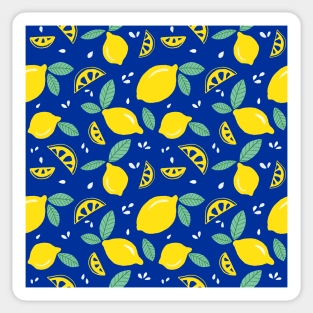 Cute Lemon Pattern Sticker